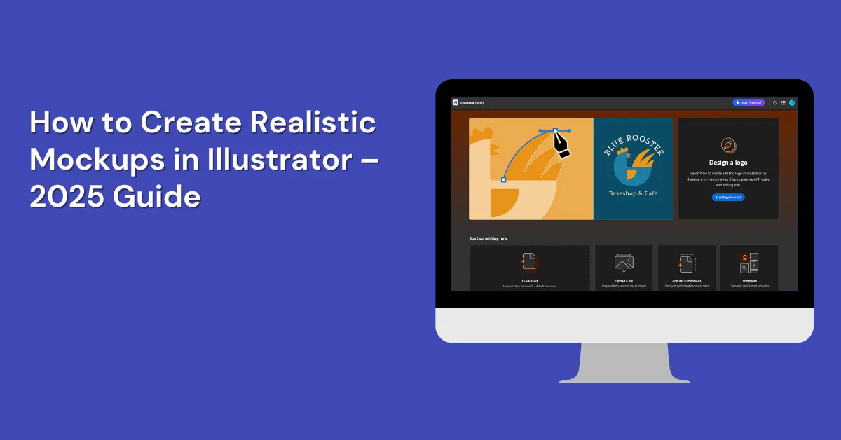 How to Create Realistic Mockups in Illustrator – 2025 Guide