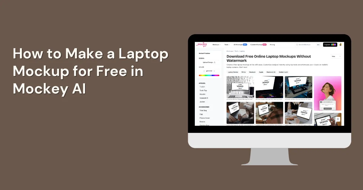 how to make a laptop mockup