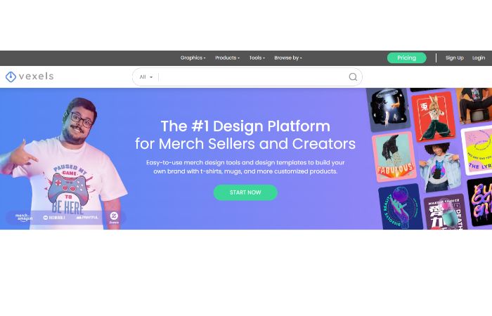 Vexels - free t-shirt mockup generator