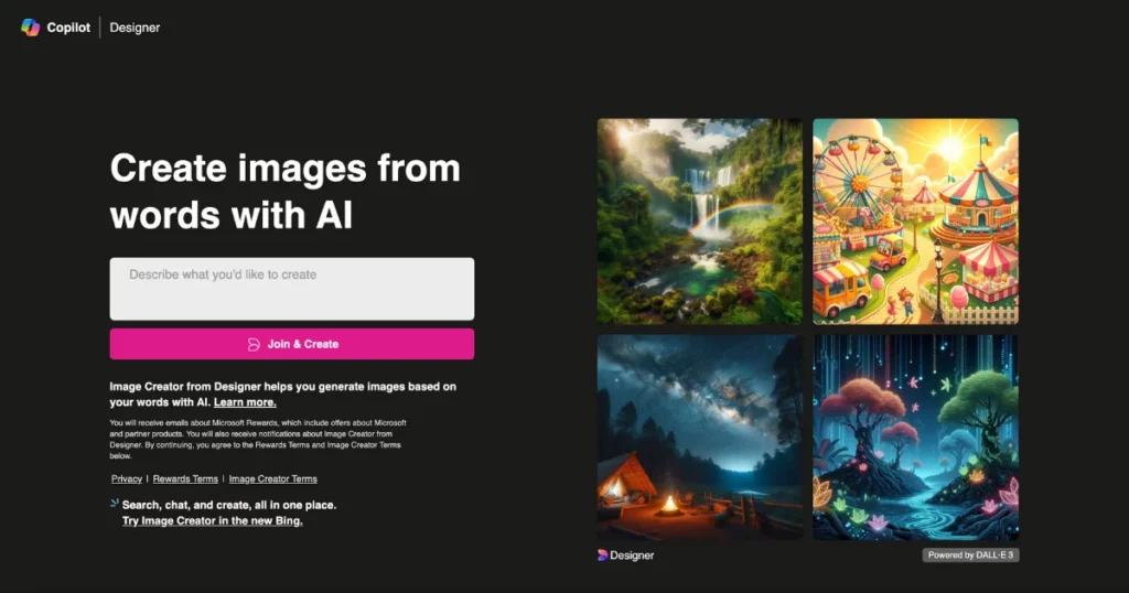 bing ai art generator