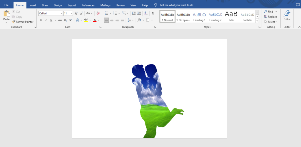 customize frame in microsoft word