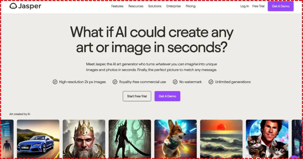 jasper art generator