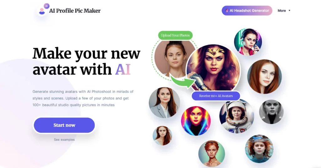 pfpmaker ai avatar generator