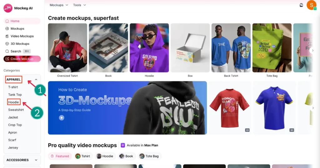 select hoodie from apparel