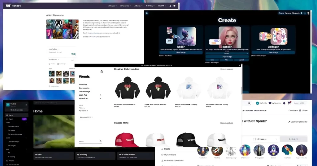 sell ai generated art on print on demand sites