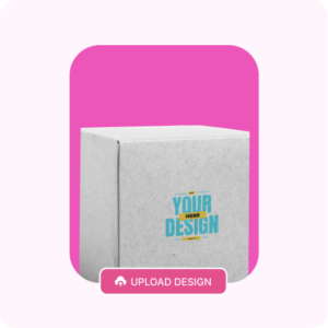 Upload the Artwork & Customize box mockup