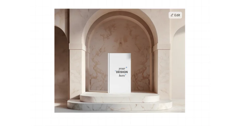 book mockup template