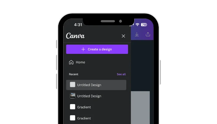 create a design