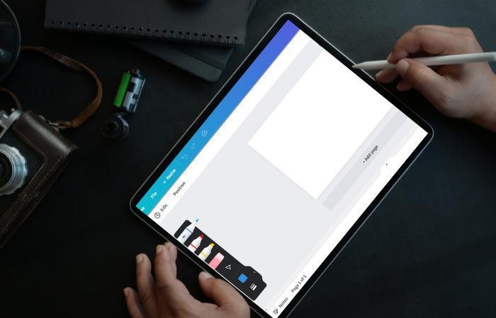 how to draw on canva with ipad