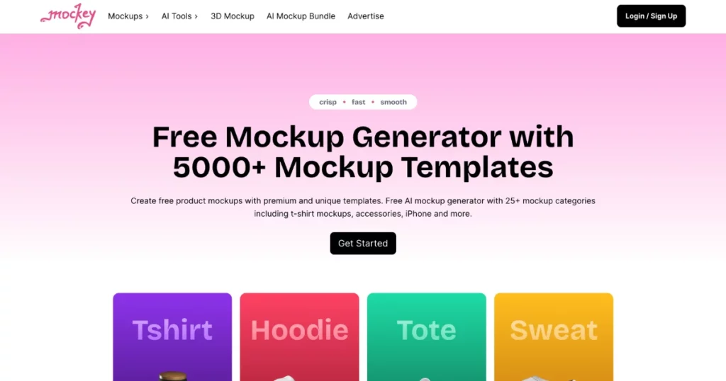 make a mockup with mockey.ai