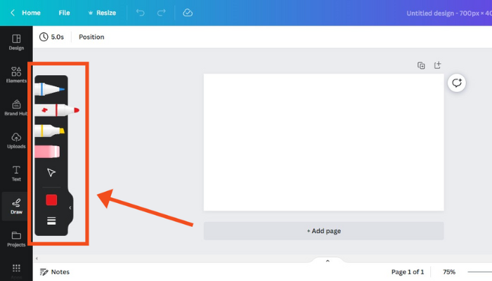 select draw tools