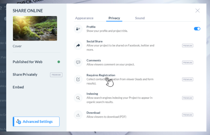 visme data capture forms
