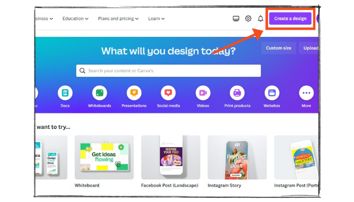 create a design