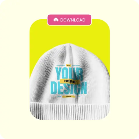 beanie mockup free download 