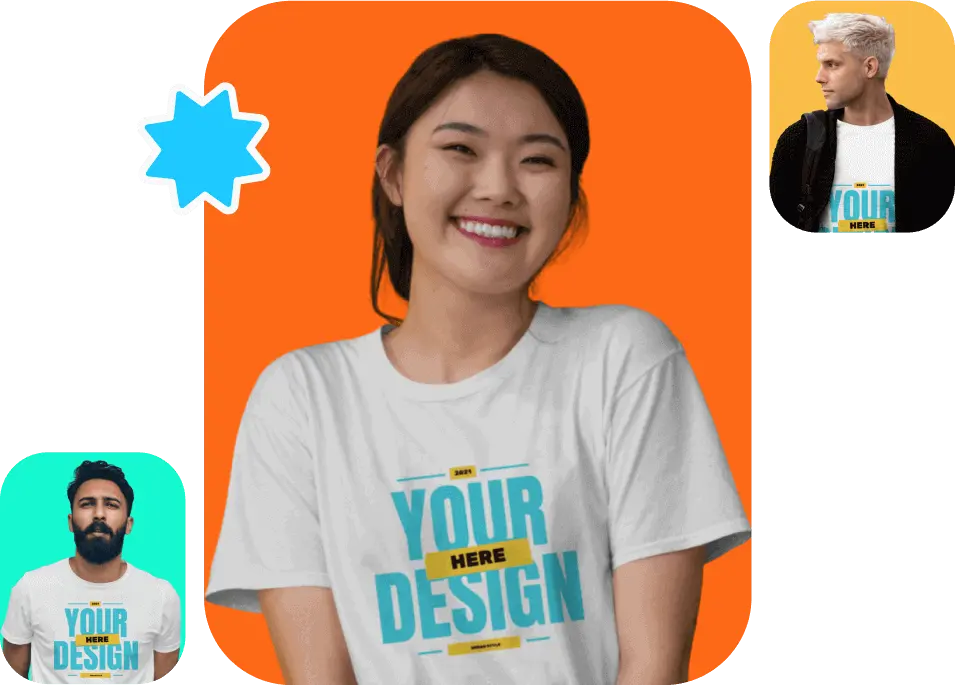 Free t-shirt mockup generator