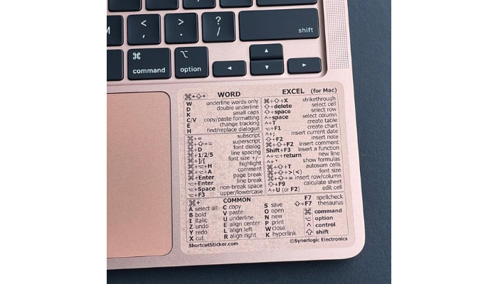 keyboard shortcuts - macbook sticker ideas