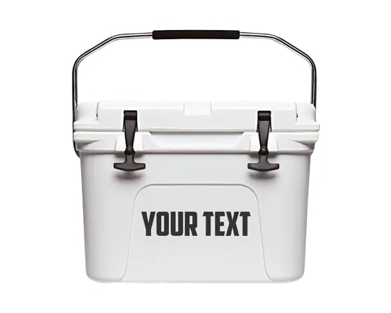 Yeti white cooler