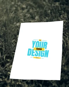 flyer mockup psd