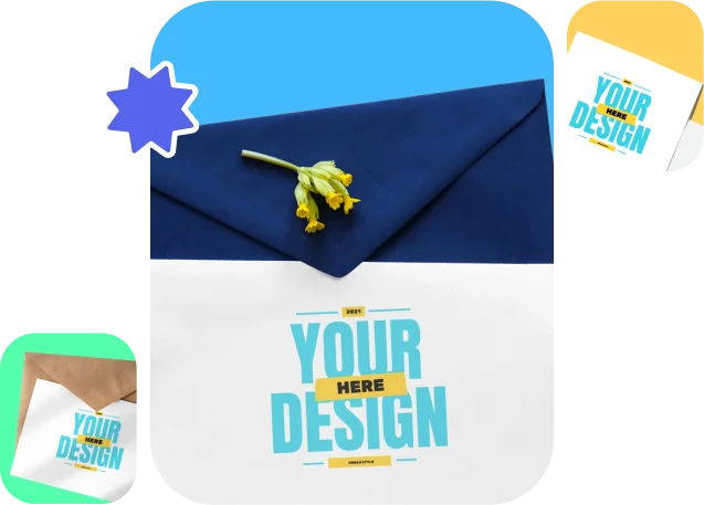greeting card mockup generator