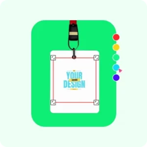 customize id card mockup