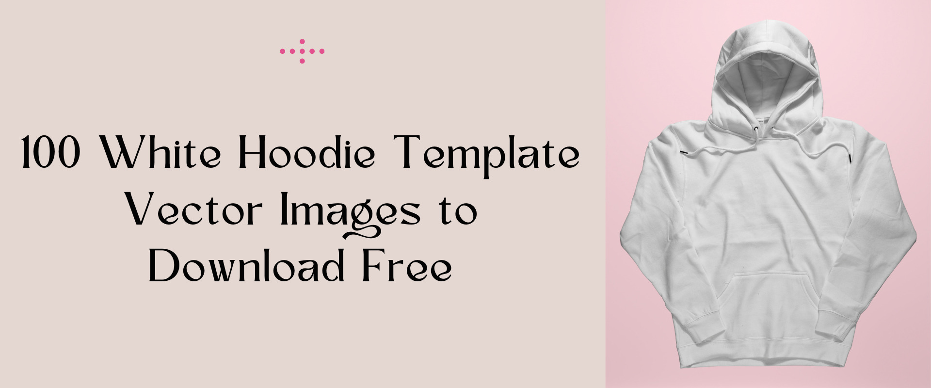 100 White Hoodie Template Front and Back to Download Free