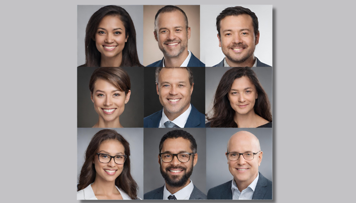ai generated professional headshot example