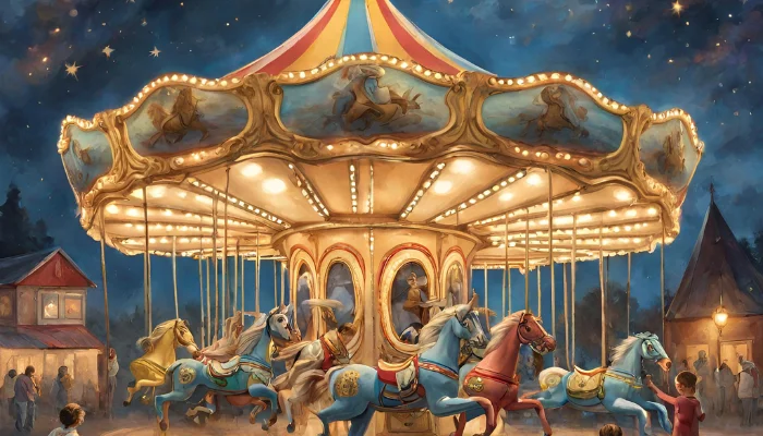 carousel - midjourney prompt