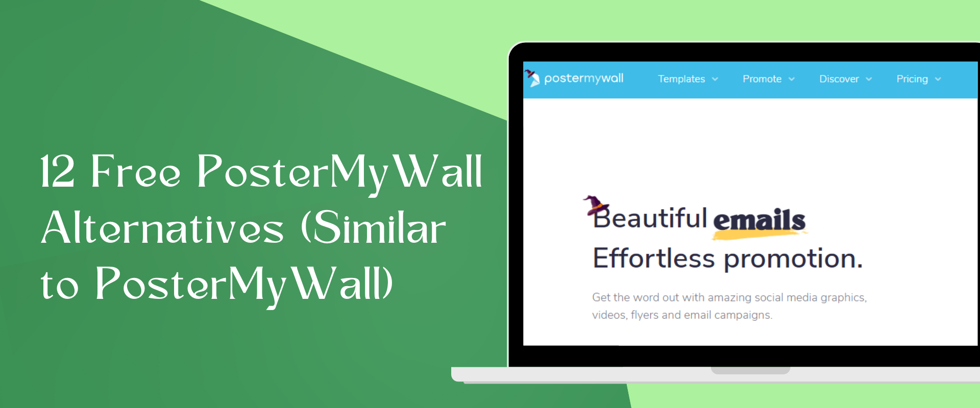 12 Best Free PosterMyWall Alternatives and Competitors