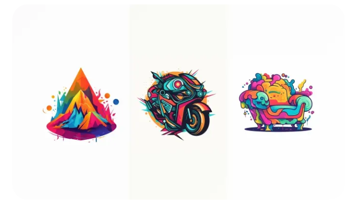 psychedelic art logo