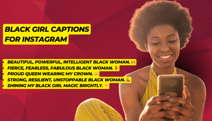 black girl captions for instagram
