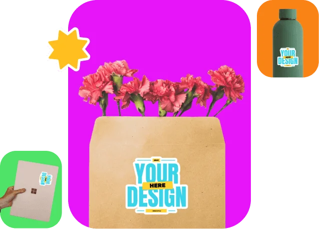 Sticker Mockup Generator