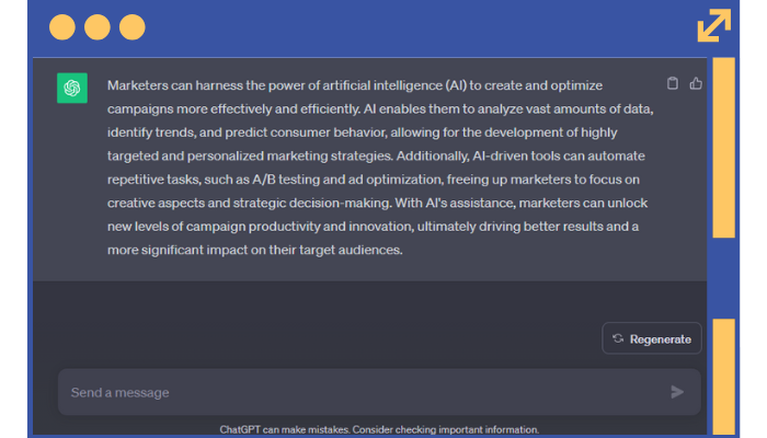 prompt for ai paragraph generator