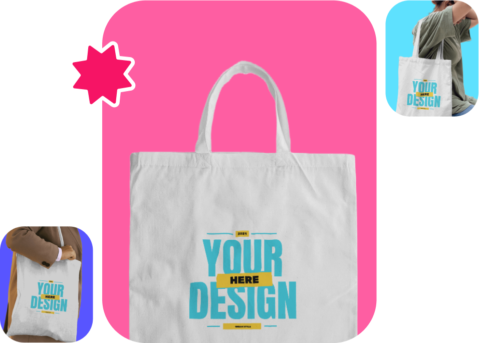 free Shopping Bag mockup generator