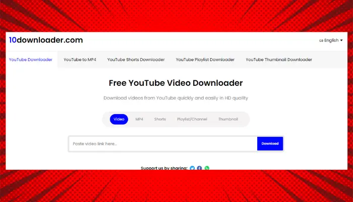 10downloader - y2mate alternative