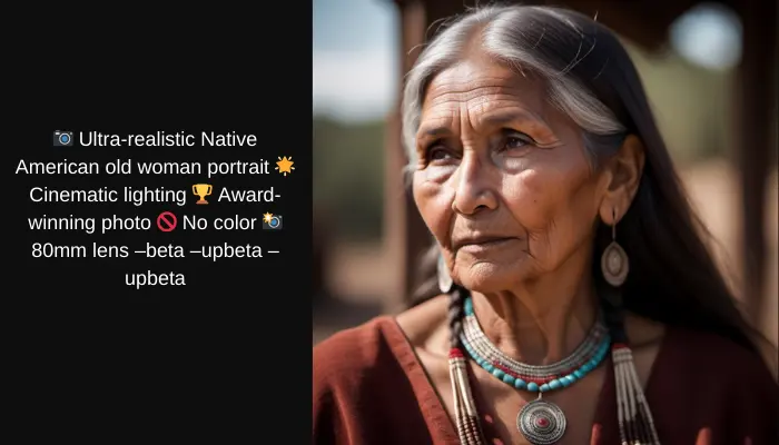 american old woman stable diffusion prompt