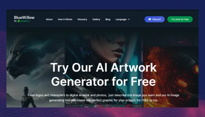 blue willow - stable diffusion alternatives