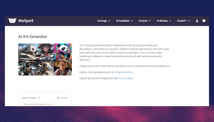 hotpot ai art generator - stable diffusion alternatives