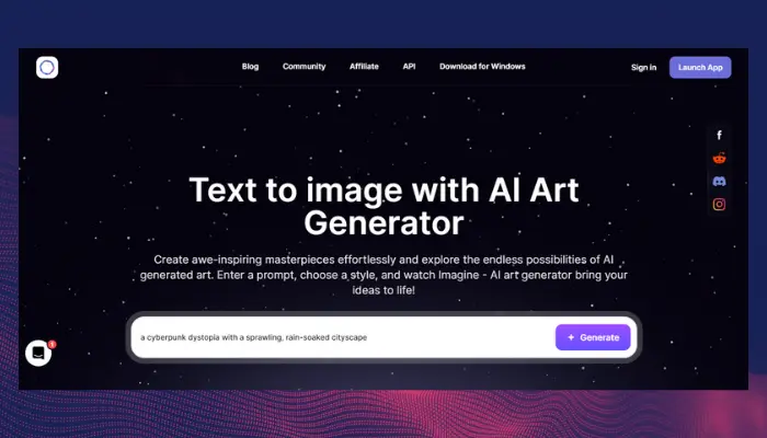 imagine ai similar to stable diffusion website