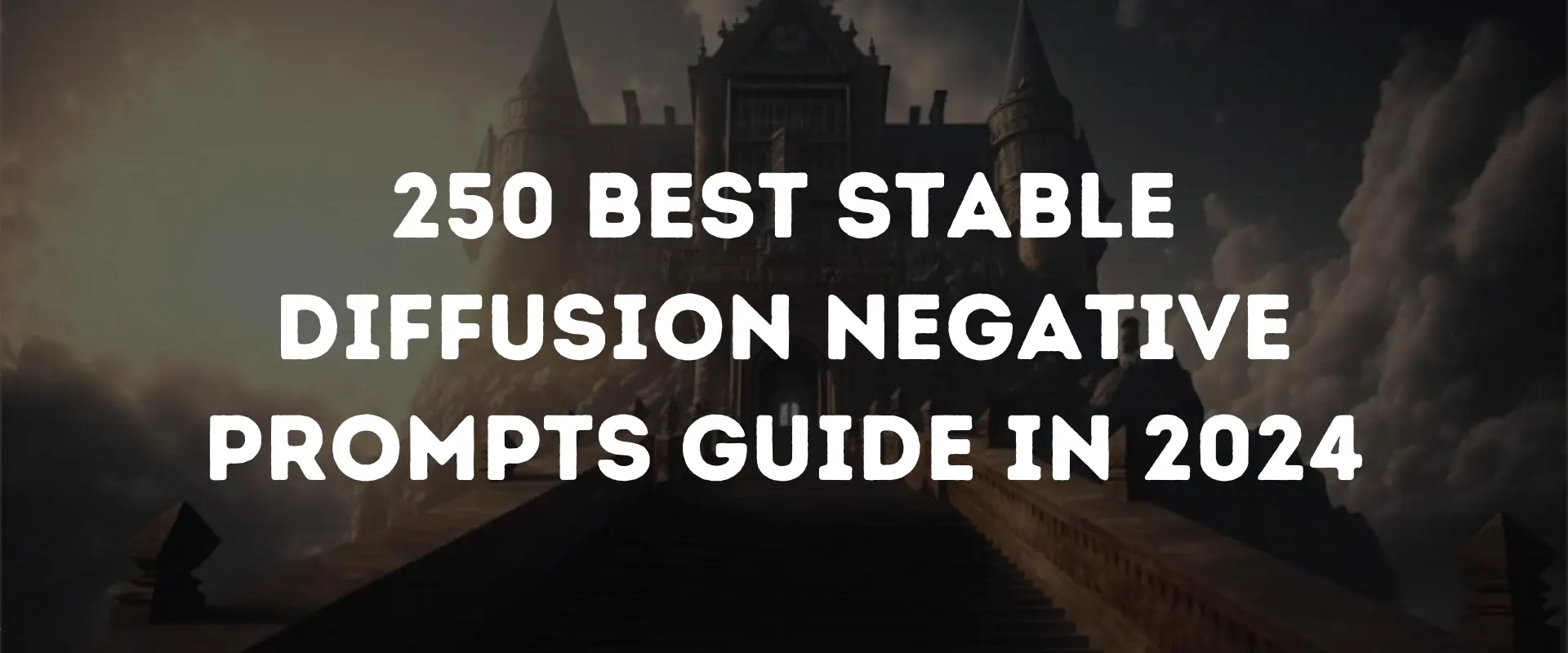250 Best Stable Diffusion Negative Prompts Guide in 2024