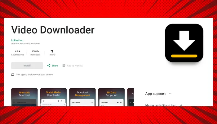 videodownloader - alternative to y2mate