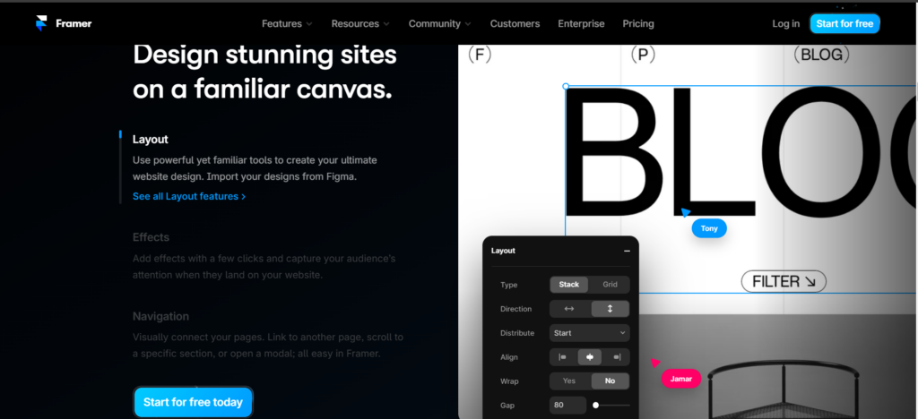 Framer - Simplified Alternatives