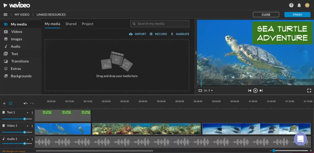 WeVideo - alternative to kapwing