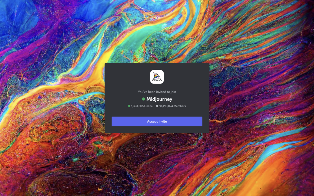 Midjourney Discord Invitation