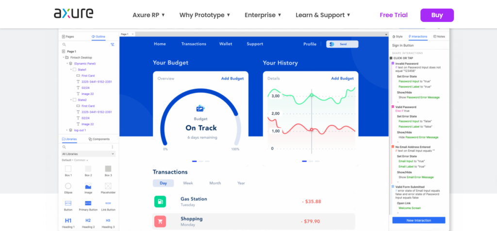 axure - simplified alternative