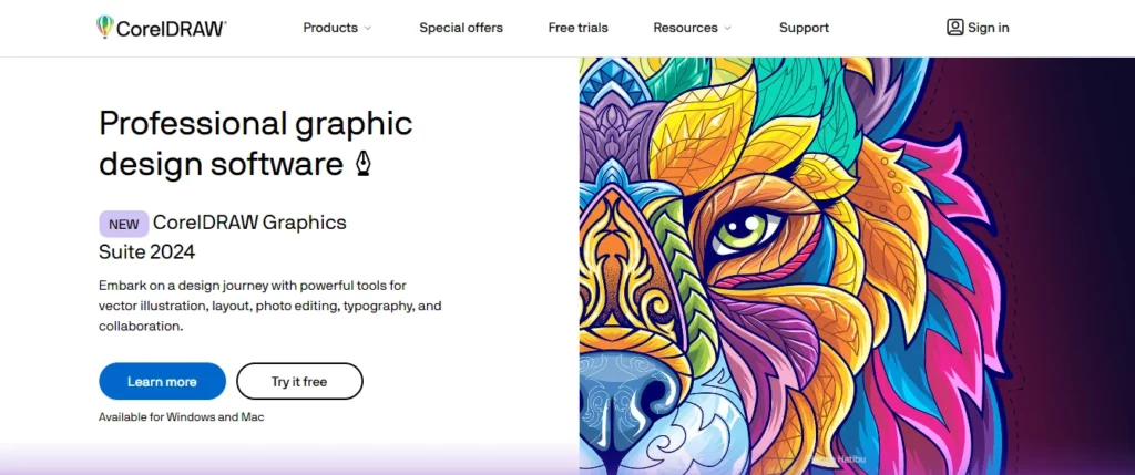 coreldraw - photopea alternative
