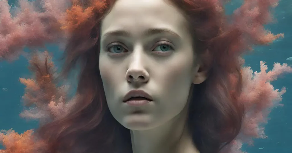 generate a virtual portrait inspired by using the beauty and surprise of the underwater country leonardo ai prompts