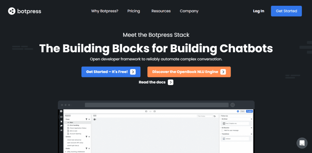  Botpress - voicify ai alternative 




