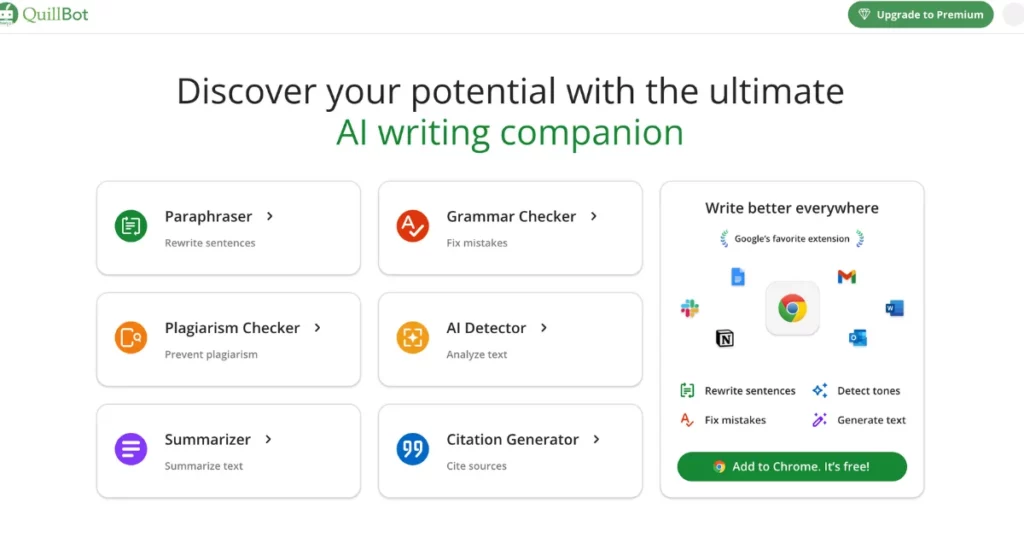 quillbot alternative to copy.ai