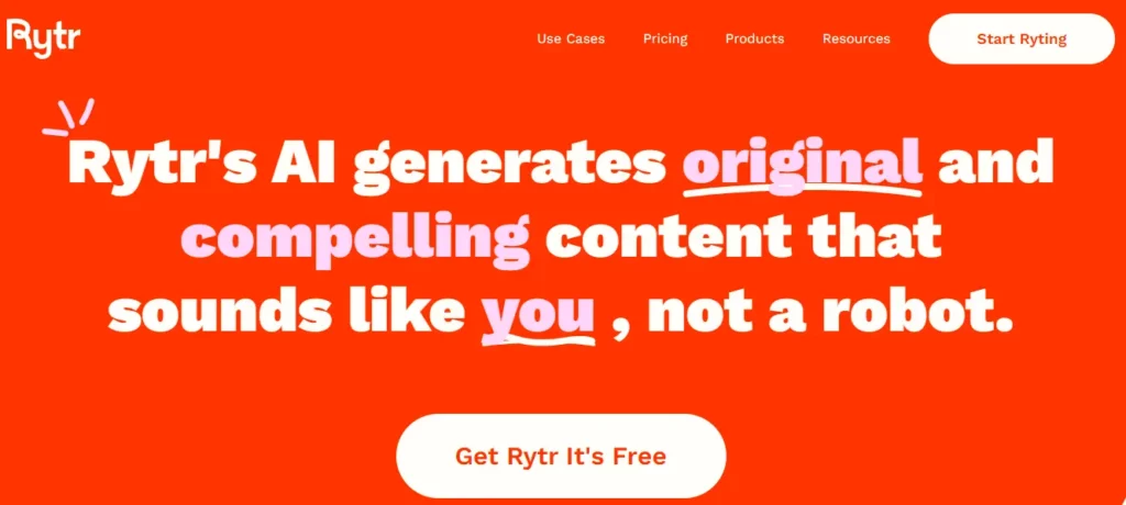 rytr - wordtune alternative