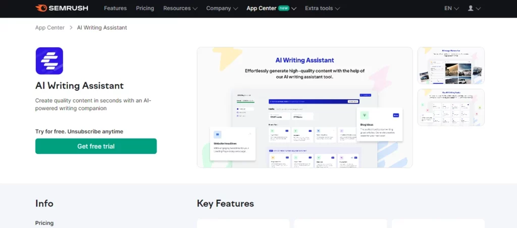 semrush - writesonic alternative